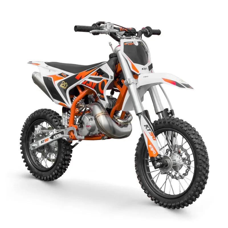 KAYO KT50 50cc 2-stroke 9.5hp Motocross Bike 14/12 20th Anniversary Edition