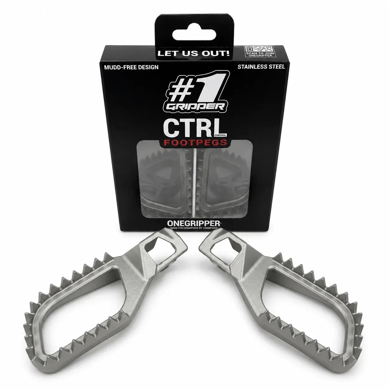CTRL V2 Footpegs - KTM/HQV/GG/BETA